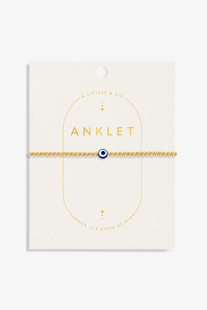 A Little Intuition Anklet - Gold