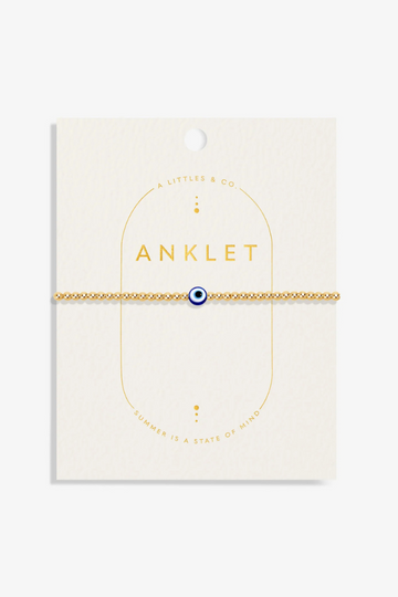 A Little Intuition Anklet - Gold