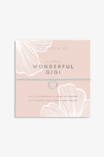 A Little &quot;Wonderful Gigi&quot; Bracelet - Silver