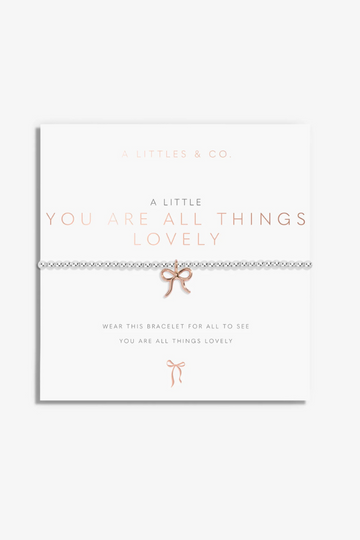 A Little &quot;All Things Lovely&quot; Bracelet - Rose Gold