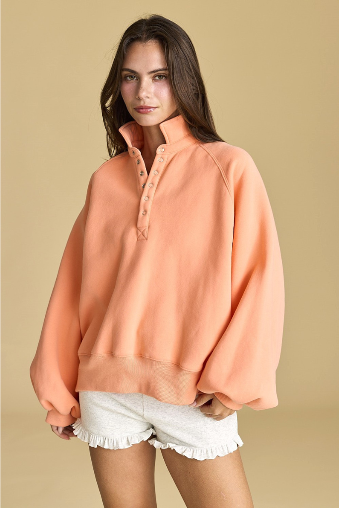 Danica Sweatshirt - Coral