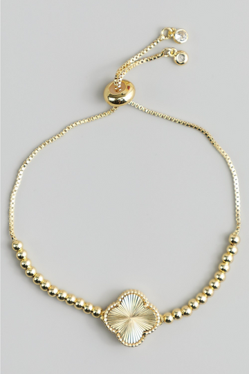 Ellery Clover Bracelet - Gold