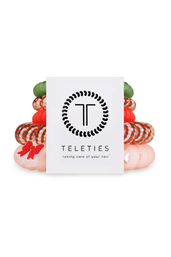 TELETIES Hair Ties- Variety 5-Pack