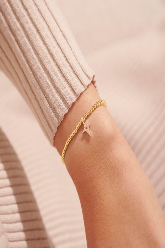 A Little &#039;Blessed To Have A Friend Like You&#039; Bracelet- Gold