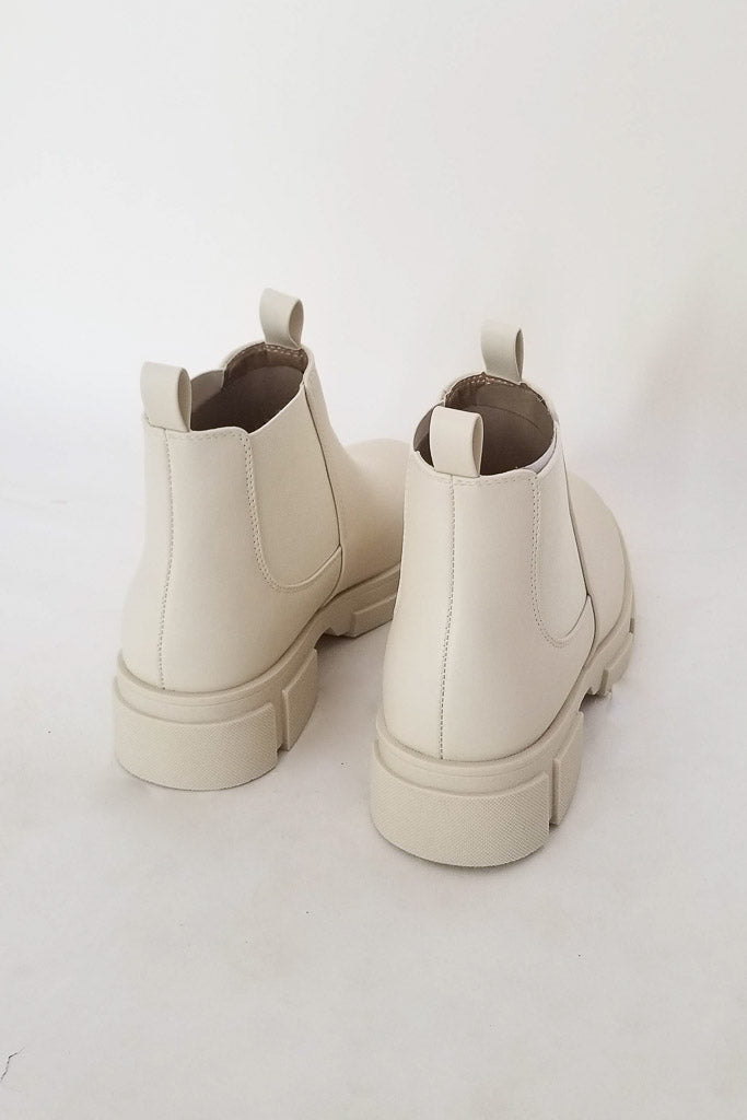 Yohana Shu Shop Boots- Nude