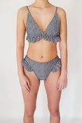 I'm Frilled Bikini- Black