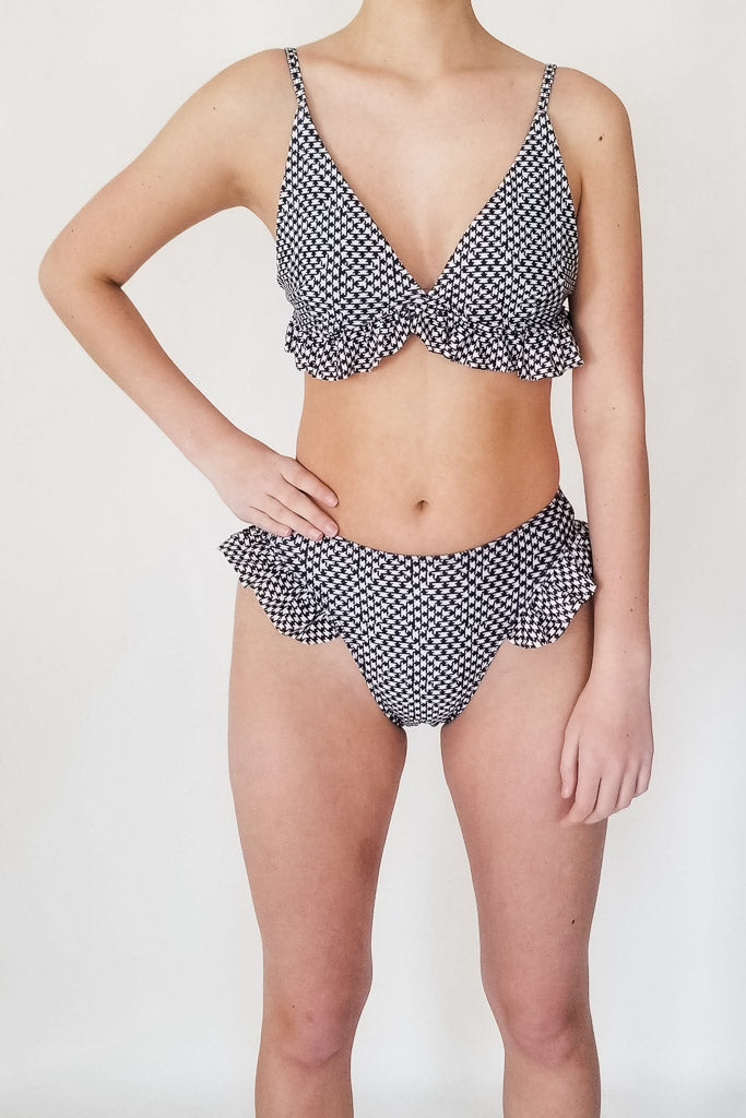 I&#039;m Frilled Bikini- Black