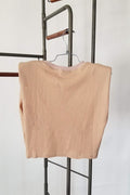 Cora Crop Top- Tan