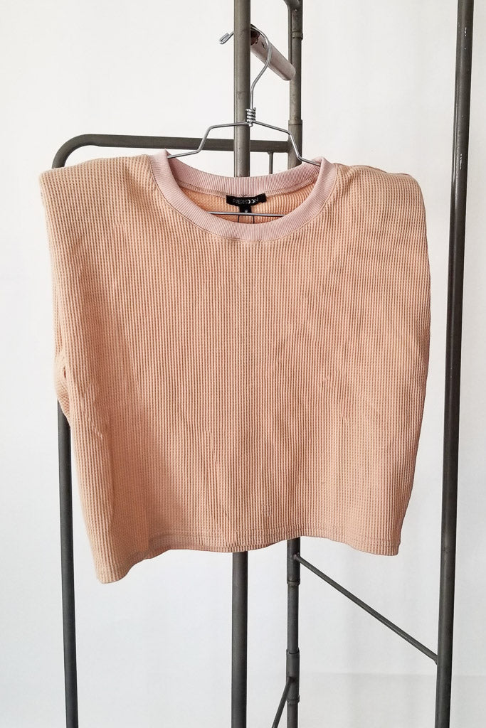 Cora Crop Top- Tan