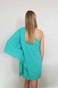 Anna Mini Dress- Teal