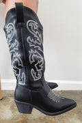 Good To Know Cowgirl Boot - Black