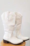 Like You Mean It Cowgirl Boot - White