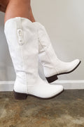 Like You Mean It Cowgirl Boot - White