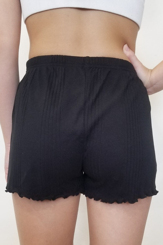 Looking For Joy Shorts - Black