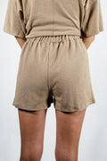 Amaya Shorts- Taupe