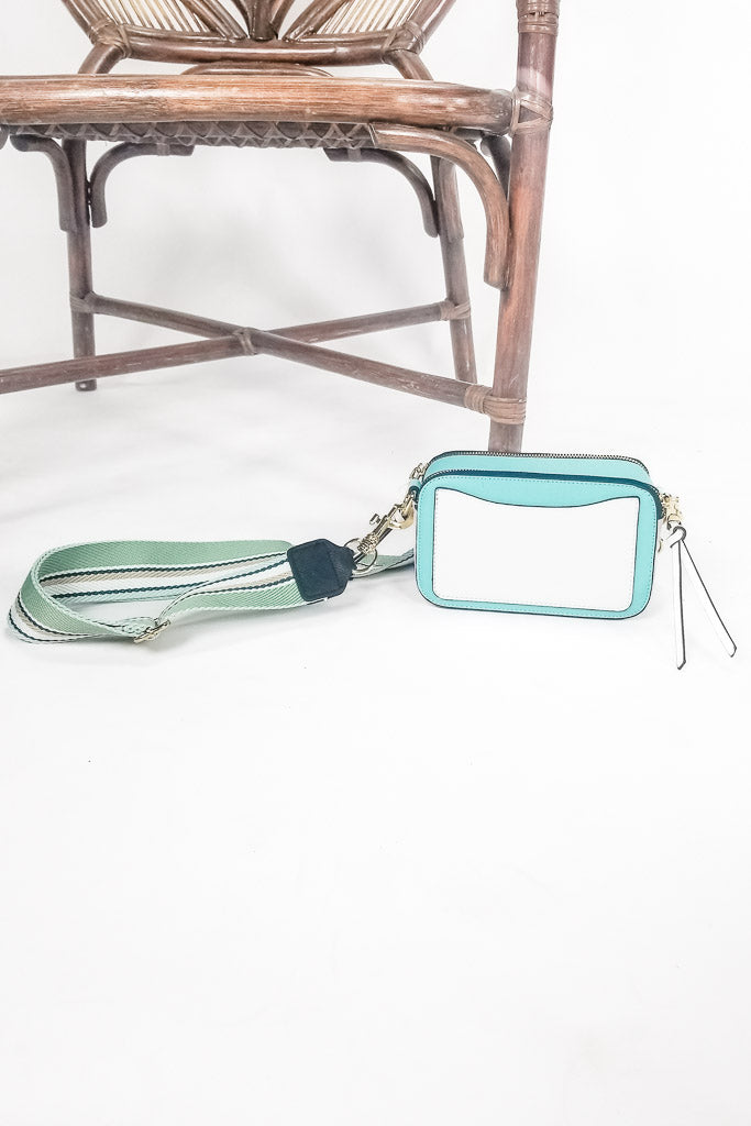 Too Chic Crossbody Purse - Teal