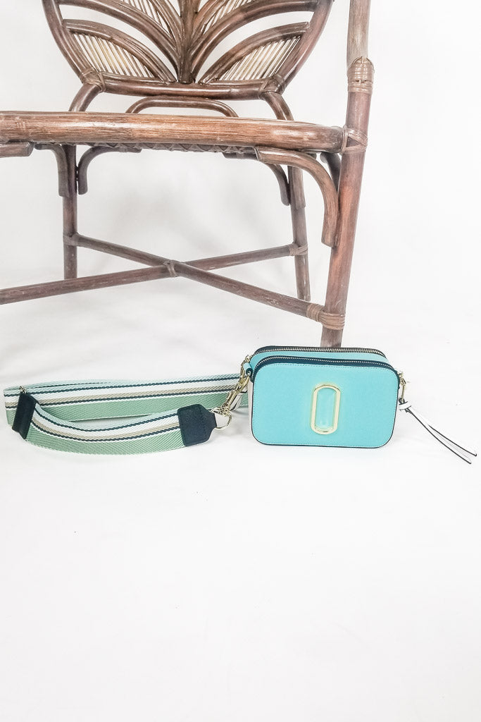 Too Chic Crossbody Purse - Teal