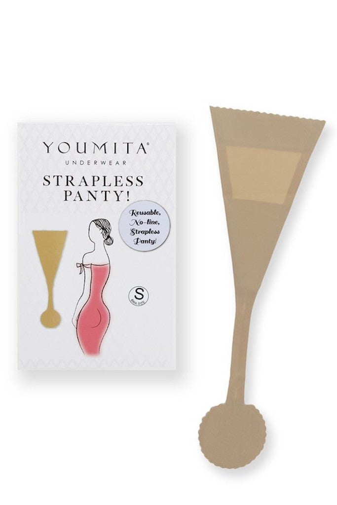 Strapless Adhesive Panty - Nude