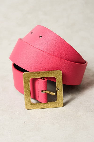 No Type Belt- Fuchsia