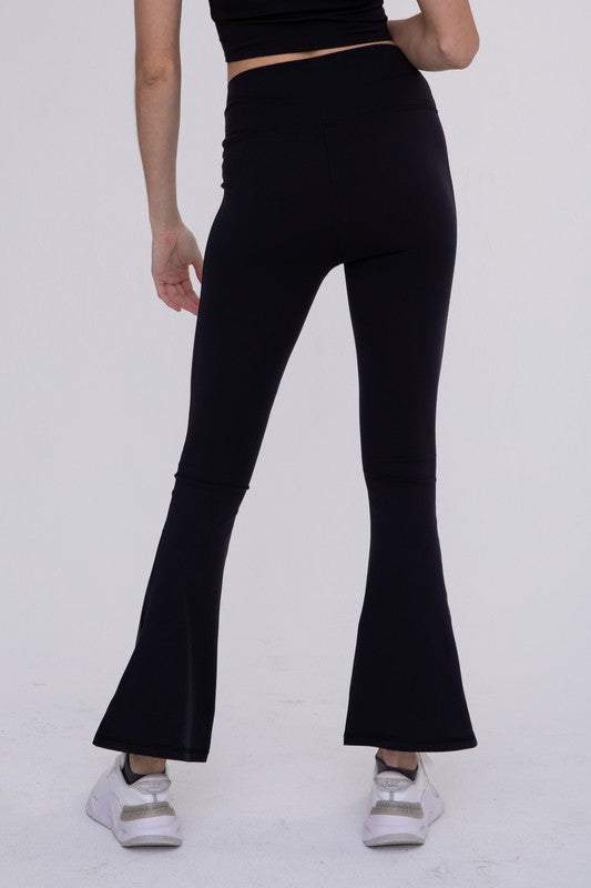 Keep Going Flare Leggings- Black