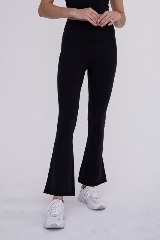 Keep Going Flare Leggings- Black