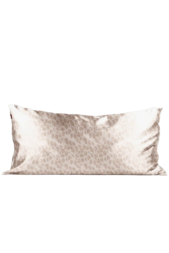 King Satin Pillowcase- Leopard