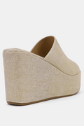 Ilaria Wedges- Gold Woven