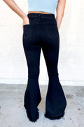 As Cool As You Flare Jeans - Black