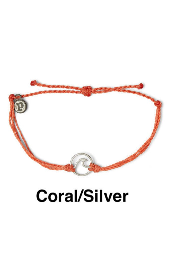 Pura Vida Wave Charm Bracelet