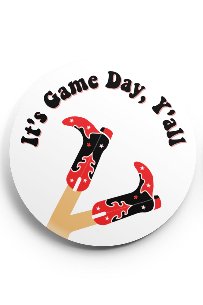 Georgia Game Day Buttons