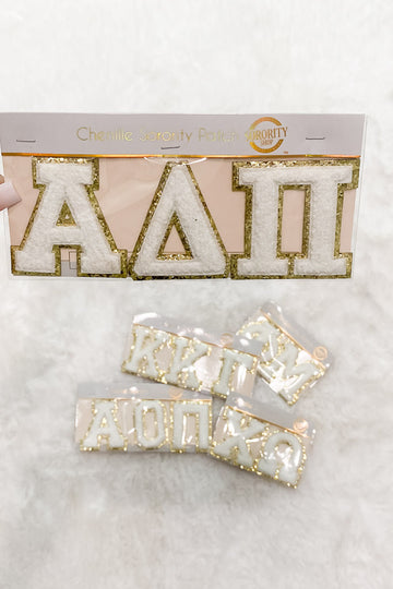 Alpha Delta Pi Stickers- Chenille