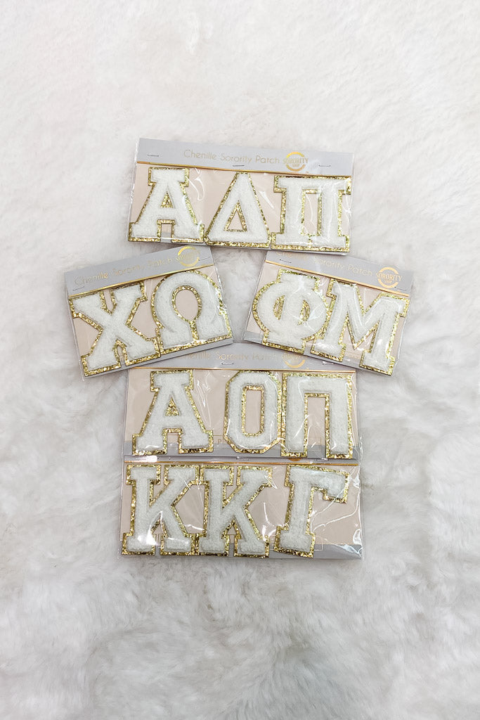 Alpha Delta Pi Stickers- Chenille