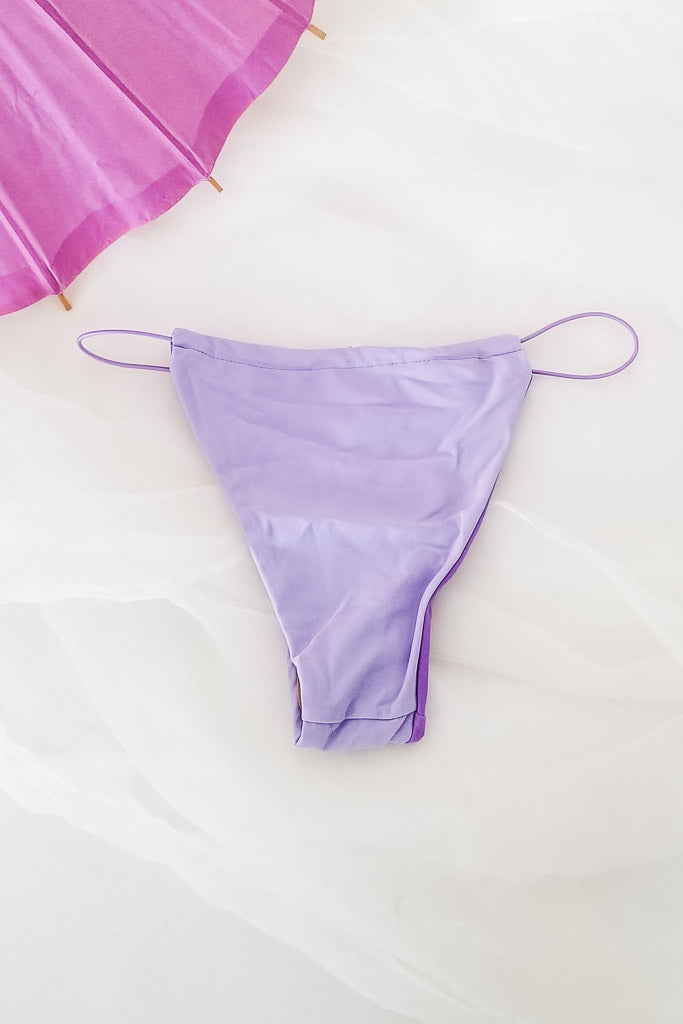 Summer Get Away Bikini Bottom- Purple