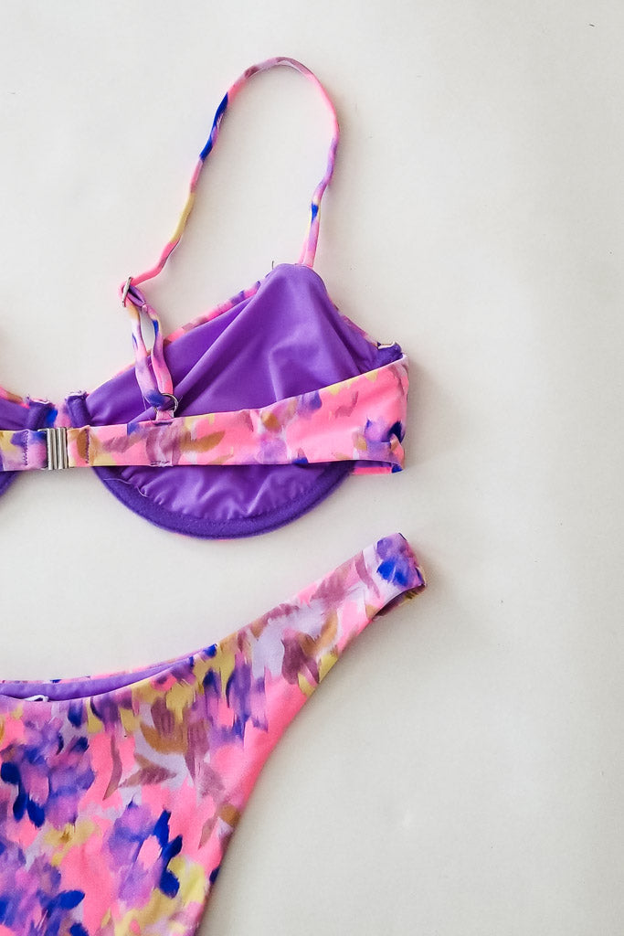 Ceceilia Bikini- Purple Multi