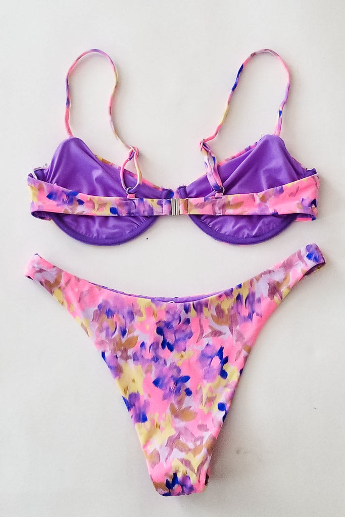 Ceceilia Bikini- Purple Multi