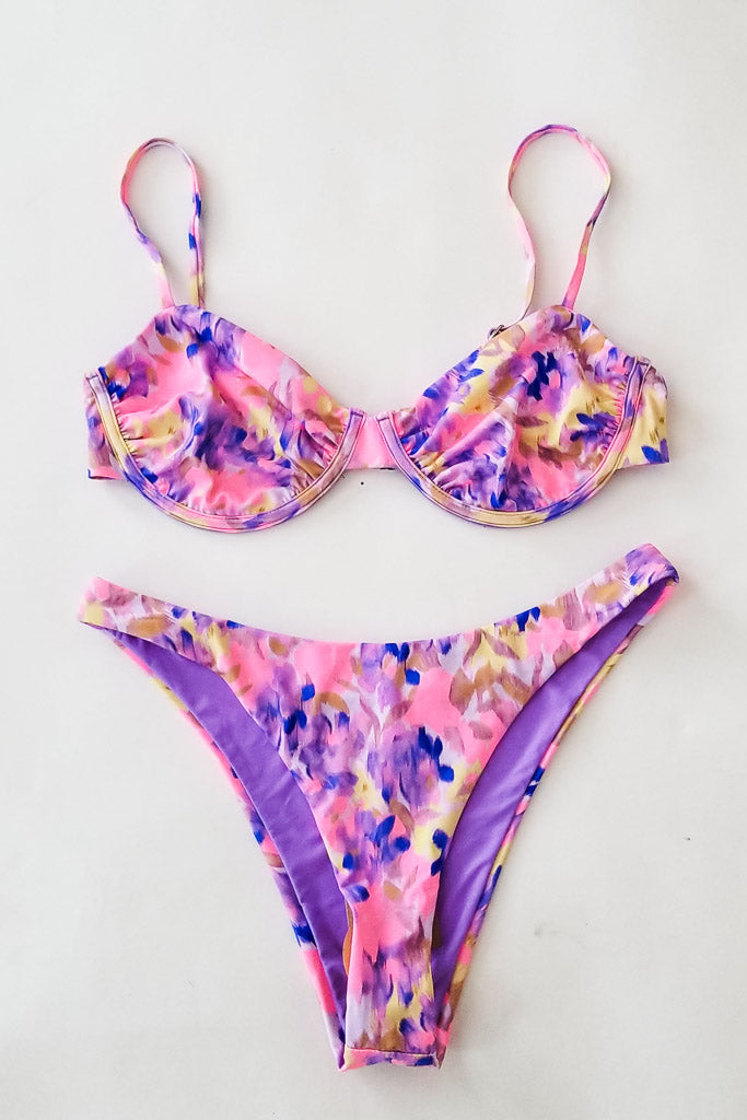 Ceceilia Bikini- Purple Multi