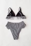 I'm Frilled Bikini- Black