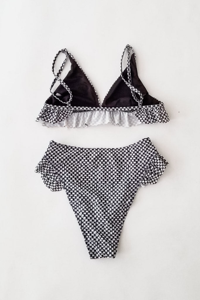 I&#039;m Frilled Bikini- Black