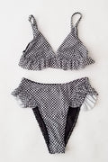 I'm Frilled Bikini- Black